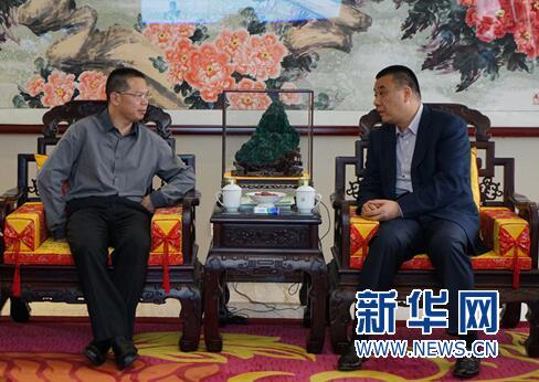 广州海珠区委副书记、代区长李海洲到访康美药业