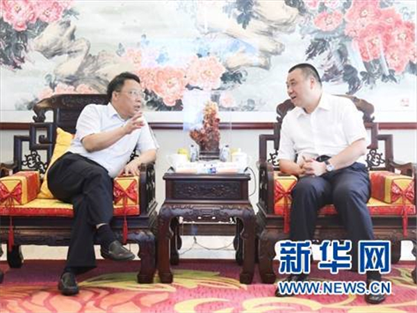 赣江新区管委会主任、南昌市长刘建洋率队到访康美药业
